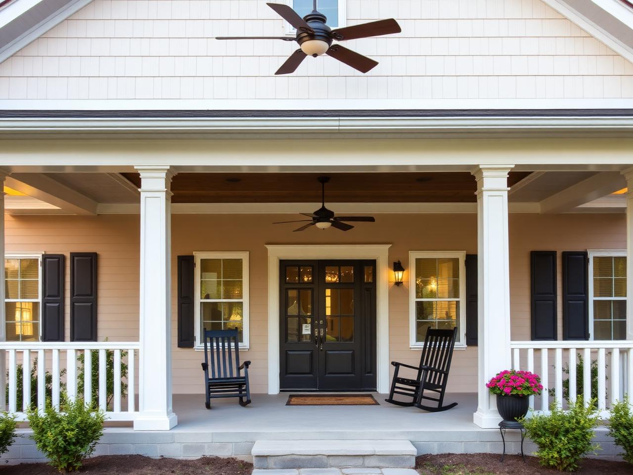 Custom Covered Porch — Mathews, NC